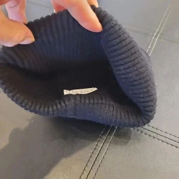 Melrose and Market Adult Unisex Black Ribbed Knit Beanie NWT NEW sz OS - Picture 5 of 6